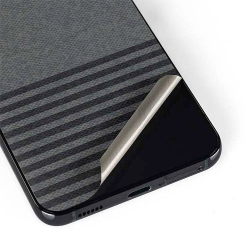 Black and Grey Stripes Galaxy S22 Plus Skin